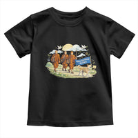Walk for Peace Monks with Aloka the Dog Toddler T Shirt Spiritual Pilgrimage Buddhist Inspired - Wonder Print Shop