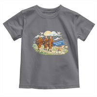 Walk for Peace Monks with Aloka the Dog Toddler T Shirt Spiritual Pilgrimage Buddhist Inspired - Wonder Print Shop