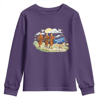 Walk for Peace Monks with Aloka the Dog Youth Sweatshirt Spiritual Pilgrimage Buddhist Inspired - Wonder Print Shop