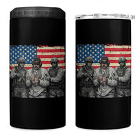 Captured Dictator Maduro 4 in 1 Can Cooler Tumbler Special Forces Justice Operation American Flag - Wonder Print Shop
