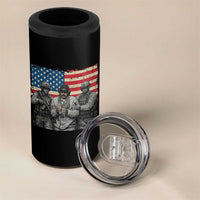 Captured Dictator Maduro 4 in 1 Can Cooler Tumbler Special Forces Justice Operation American Flag - Wonder Print Shop