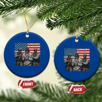 Captured Dictator Maduro Ceramic Ornament Special Forces Justice Operation American Flag - Wonder Print Shop