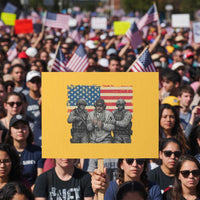 Captured Dictator Maduro Protest Sign Special Forces Justice Operation American Flag
