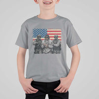 Captured Dictator Maduro T Shirt For Kid Special Forces Justice Operation American Flag - Wonder Print Shop