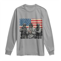 Captured Dictator Maduro Long Sleeve Shirt Special Forces Justice Operation American Flag - Wonder Print Shop