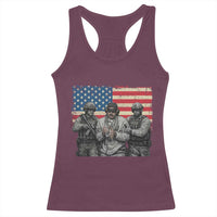 Captured Dictator Maduro Racerback Tank Top Special Forces Justice Operation American Flag - Wonder Print Shop