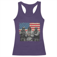 Captured Dictator Maduro Racerback Tank Top Special Forces Justice Operation American Flag - Wonder Print Shop