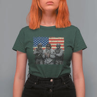 Captured Dictator Maduro T Shirt For Women Special Forces Justice Operation American Flag - Wonder Print Shop