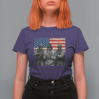 Captured Dictator Maduro T Shirt For Women Special Forces Justice Operation American Flag - Wonder Print Shop