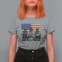 Captured Dictator Maduro T Shirt For Women Special Forces Justice Operation American Flag - Wonder Print Shop