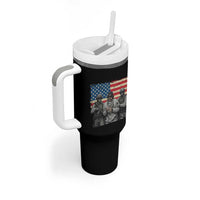 Captured Dictator Maduro Tumbler With Handle Special Forces Justice Operation American Flag - Wonder Print Shop