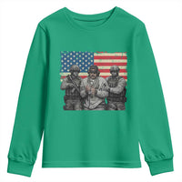 Captured Dictator Maduro Youth Sweatshirt Special Forces Justice Operation American Flag - Wonder Print Shop