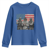 Captured Dictator Maduro Youth Sweatshirt Special Forces Justice Operation American Flag - Wonder Print Shop