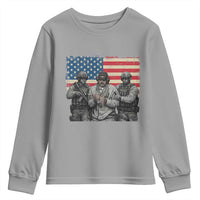 Captured Dictator Maduro Youth Sweatshirt Special Forces Justice Operation American Flag - Wonder Print Shop
