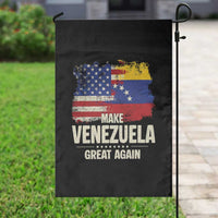Make Venezuela Great Again Garden Flag Distressed US  and Venezuela Flag Unity - Wonder Print Shop