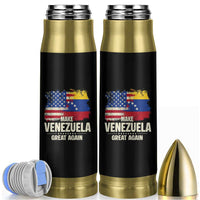 Make Venezuela Great Again Bullet Tumbler Distressed US  and Venezuela Flag Unity - Wonder Print Shop