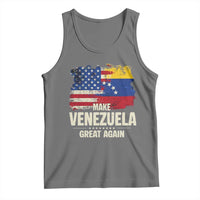 Make Venezuela Great Again Tank Top Distressed US  and Venezuela Flag Unity - Wonder Print Shop