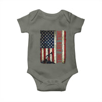 Drill Baby Drill American Flag Baby Onesie Oil Rig Oildfield Energy Industry Patriot - Wonder Print Shop
