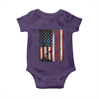 Drill Baby Drill American Flag Baby Onesie Oil Rig Oildfield Energy Industry Patriot - Wonder Print Shop