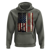Drill Baby Drill American Flag Hoodie Oil Rig Oildfield Energy Industry Patriot - Wonder Print Shop