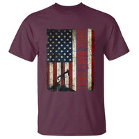 Drill Baby Drill American Flag T Shirt Oil Rig Oildfield Energy Industry Patriot - Wonder Print Shop