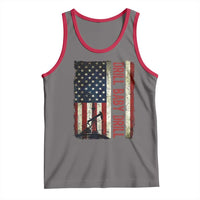 Drill Baby Drill American Flag Tank Top Oil Rig Oildfield Energy Industry Patriot - Wonder Print Shop