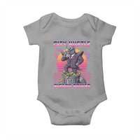 Retro City Hustle Pigeon Power Baby Onesie Funny 80s Style Money Bird Gangsta - Wonder Print Shop