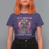 Retro City Hustle Pigeon Power T Shirt For Women Funny 80s Style Money Bird Gangsta - Wonder Print Shop
