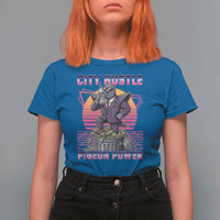 Retro City Hustle Pigeon Power T Shirt For Women Funny 80s Style Money Bird Gangsta - Wonder Print Shop