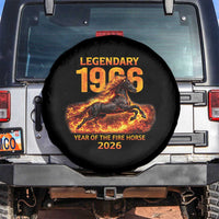 Legendary 1966 Year of the Fire Horse Spare Tire Cover Fiery 2026 Zodiac Birthday Gift - Wonder Print Shop