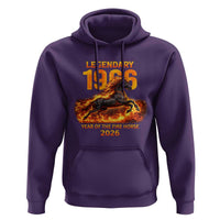 Legendary 1966 Year of the Fire Horse Hoodie Fiery 2026 Zodiac Birthday Gift - Wonder Print Shop