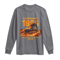 Legendary 1966 Year of the Fire Horse Long Sleeve Shirt Fiery 2026 Zodiac Birthday Gift - Wonder Print Shop