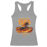 Legendary 1966 Year of the Fire Horse Racerback Tank Top Fiery 2026 Zodiac Birthday Gift - Wonder Print Shop