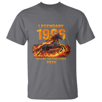 Legendary 1966 Year of the Fire Horse T Shirt Fiery 2026 Zodiac Birthday Gift - Wonder Print Shop