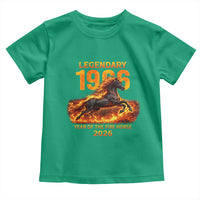 Legendary 1966 Year of the Fire Horse Toddler T Shirt Fiery 2026 Zodiac Birthday Gift - Wonder Print Shop