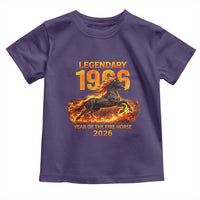 Legendary 1966 Year of the Fire Horse Toddler T Shirt Fiery 2026 Zodiac Birthday Gift - Wonder Print Shop