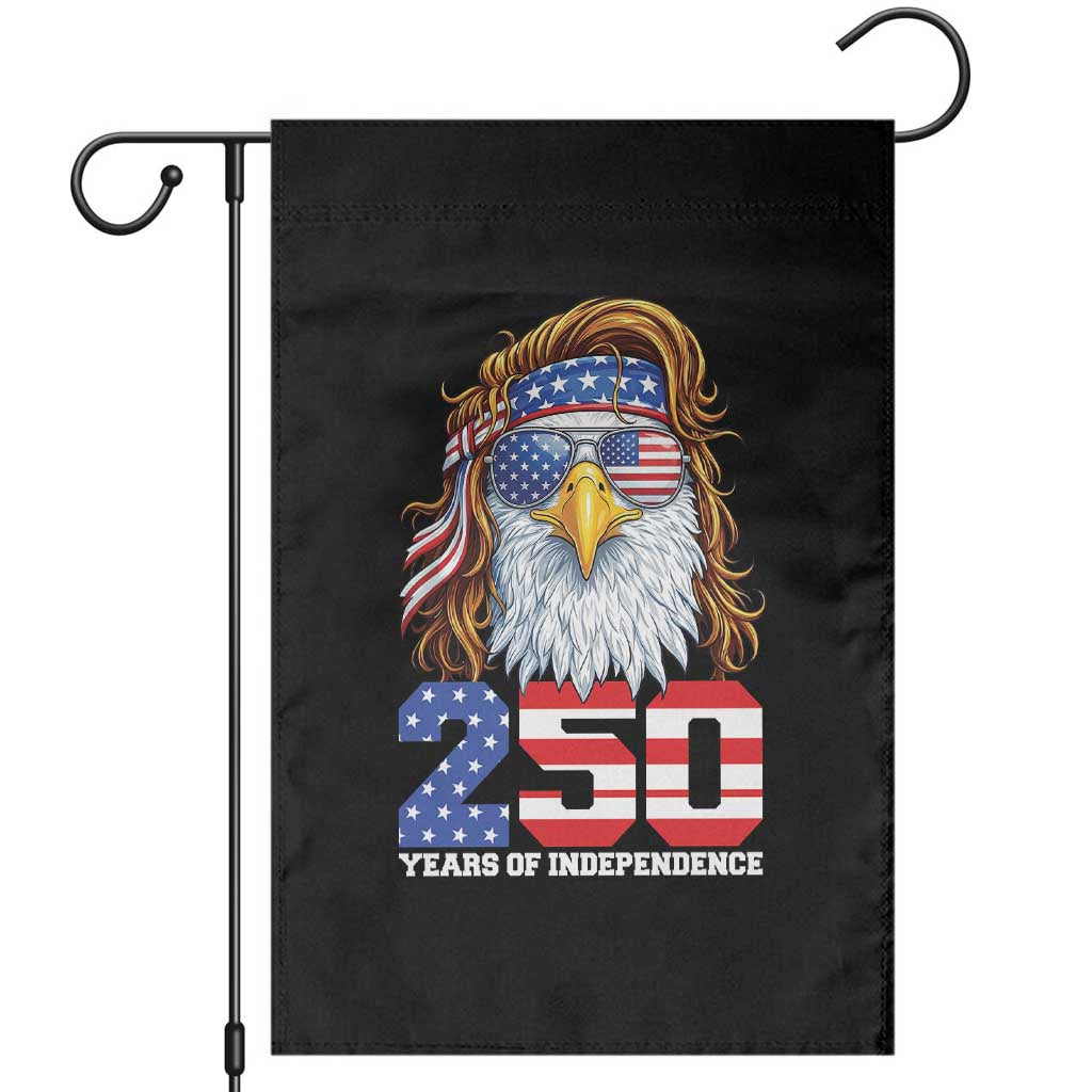 250 Years of Independece Patriotic Eagle Garden Flag 1776 2026 USA Flag 4th of July Semiquincentennial - Wonder Print Shop