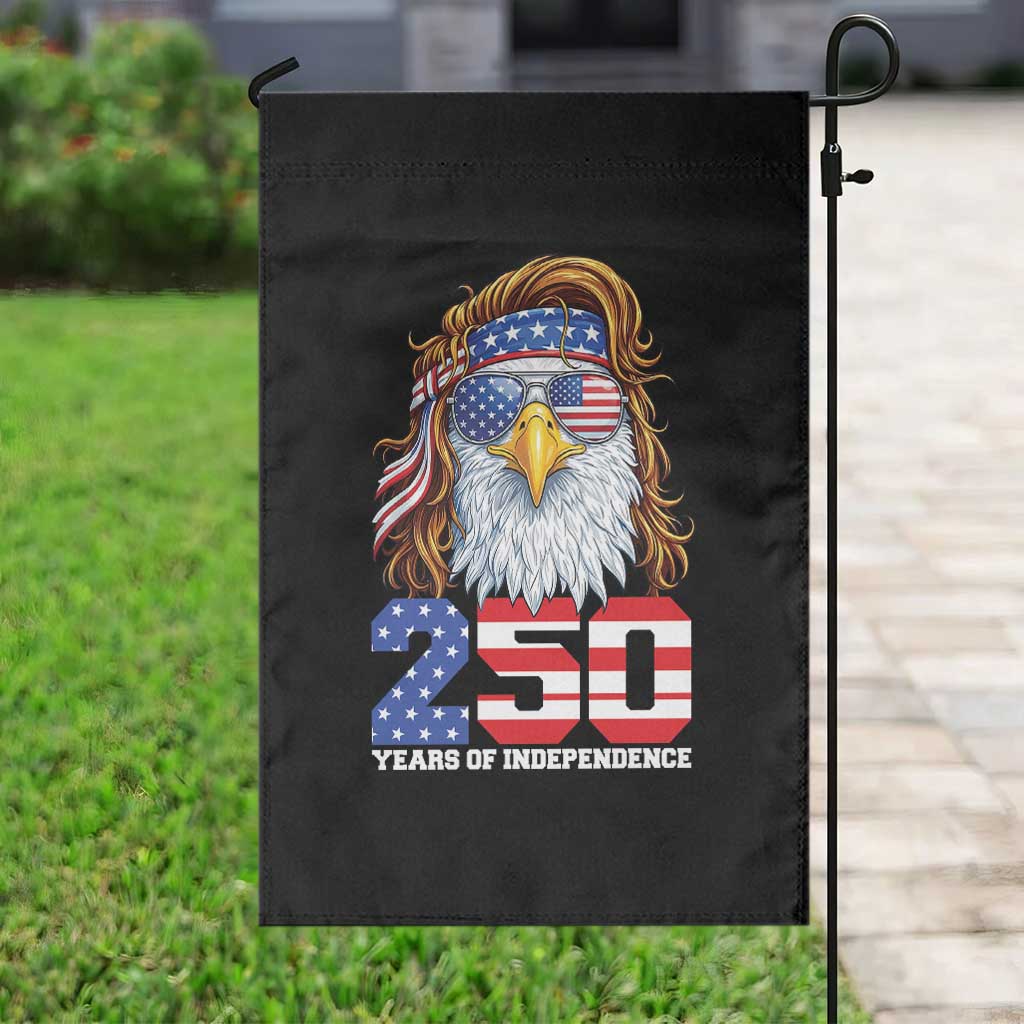 250 Years of Independece Patriotic Eagle Garden Flag 1776 2026 USA Flag 4th of July Semiquincentennial - Wonder Print Shop