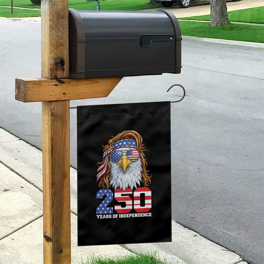 250 Years of Independece Patriotic Eagle Garden Flag 1776 2026 USA Flag 4th of July Semiquincentennial - Wonder Print Shop