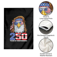250 Years of Independece Patriotic Eagle Garden Flag 1776 2026 USA Flag 4th of July Semiquincentennial - Wonder Print Shop
