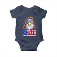 250 Years of Independece Patriotic Eagle Baby Onesie 1776 2026 USA Flag 4th of July Semiquincentennial - Wonder Print Shop
