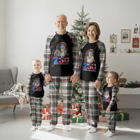 250 Years of Independece Patriotic Eagle Plaid Pajama Set 1776 2026 USA Flag 4th of July Semiquincentennial - Wonder Print Shop
