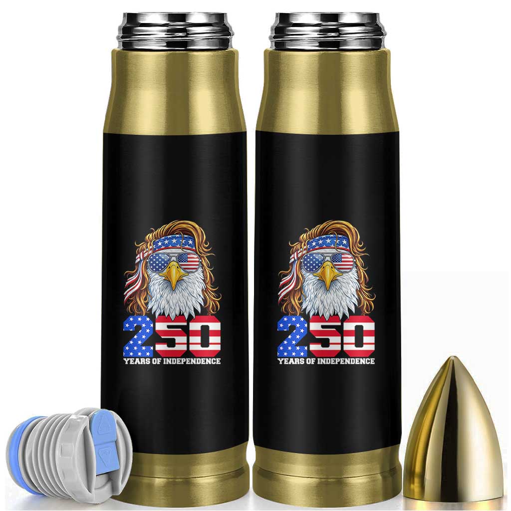 250 Years of Independece Patriotic Eagle Bullet Tumbler 1776 2026 USA Flag 4th of July Semiquincentennial - Wonder Print Shop