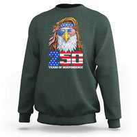 250 Years of Independece Patriotic Eagle Sweatshirt 1776 2026 USA Flag 4th of July Semiquincentennial - Wonder Print Shop
