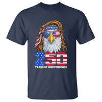 250 Years of Independece Patriotic Eagle T Shirt 1776 2026 USA Flag 4th of July Semiquincentennial - Wonder Print Shop