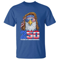 250 Years of Independece Patriotic Eagle T Shirt 1776 2026 USA Flag 4th of July Semiquincentennial - Wonder Print Shop
