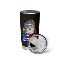 250 Years of Independece Patriotic Eagle Tumbler Cup 1776 2026 USA Flag 4th of July Semiquincentennial - Wonder Print Shop