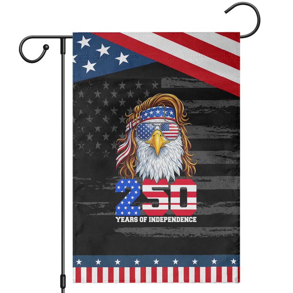 250 Years of Independece Patriotic Eagle Garden Flag 1776 2026 USA Flag 4th of July Semiquincentennial