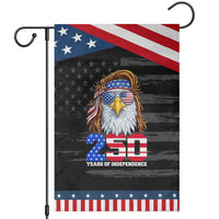 250 Years of Independece Patriotic Eagle Garden Flag 1776 2026 USA Flag 4th of July Semiquincentennial