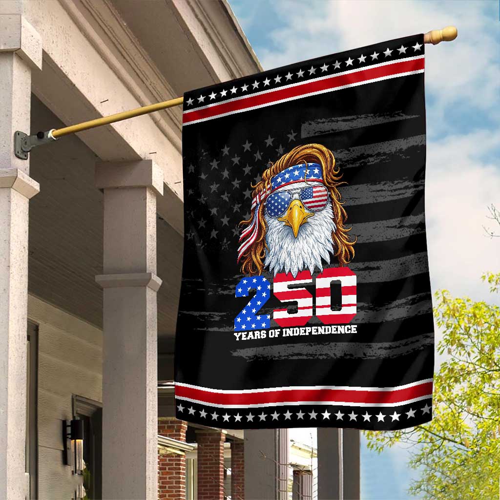 250 Years of Independece Patriotic Eagle Garden Flag 1776 2026 USA Flag 4th of July Semiquincentennial